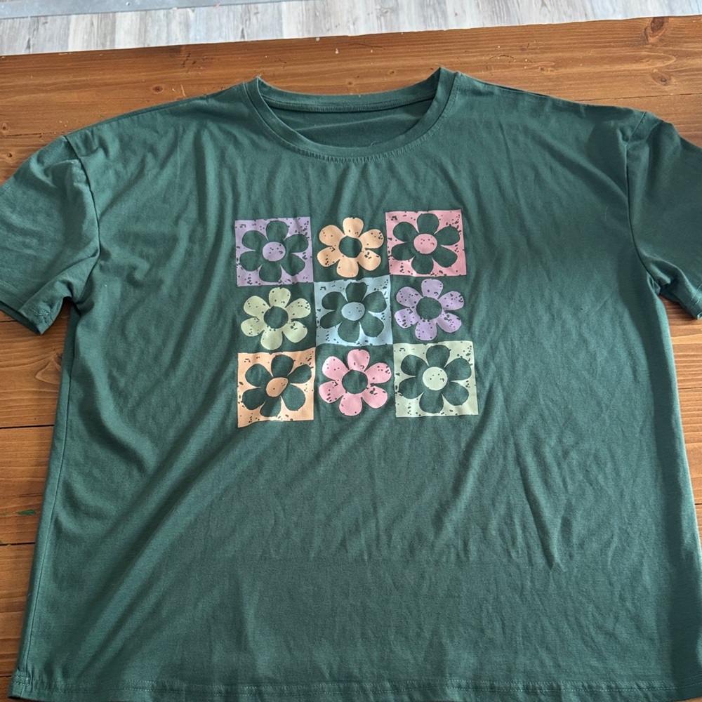 SHEIN Teal Casual Top